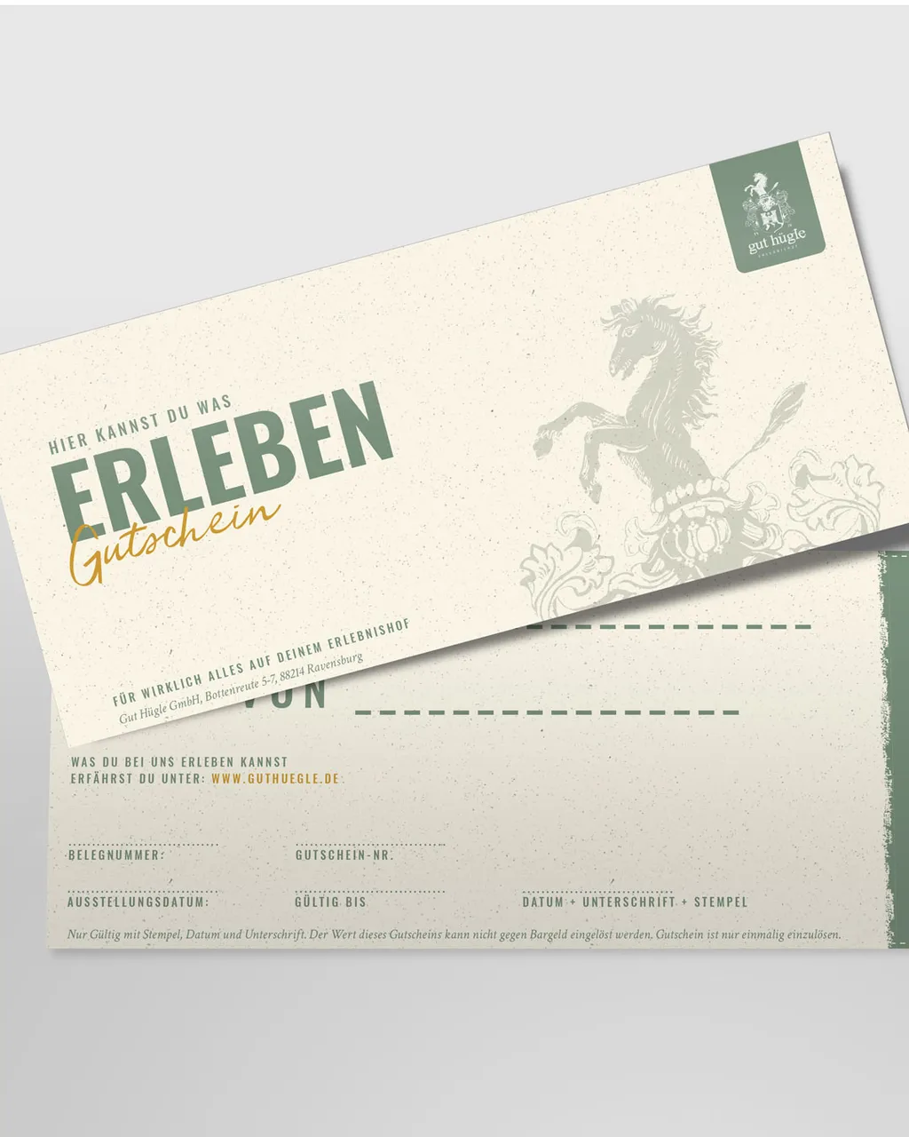 Gut Hügle 礼品券